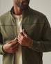 Men's Moto Full Zip - Deep Olive